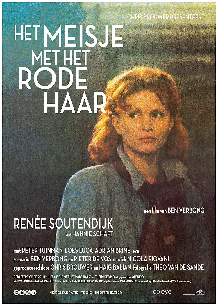 Afbeelding van de Film:Het meisje met het rode haar + Q&A met regisseur Ben Verbong